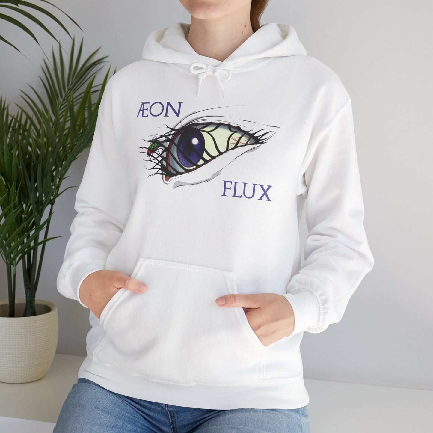 Æon Flux Hoodie – Retro 90s Animated Series Sweatshirt