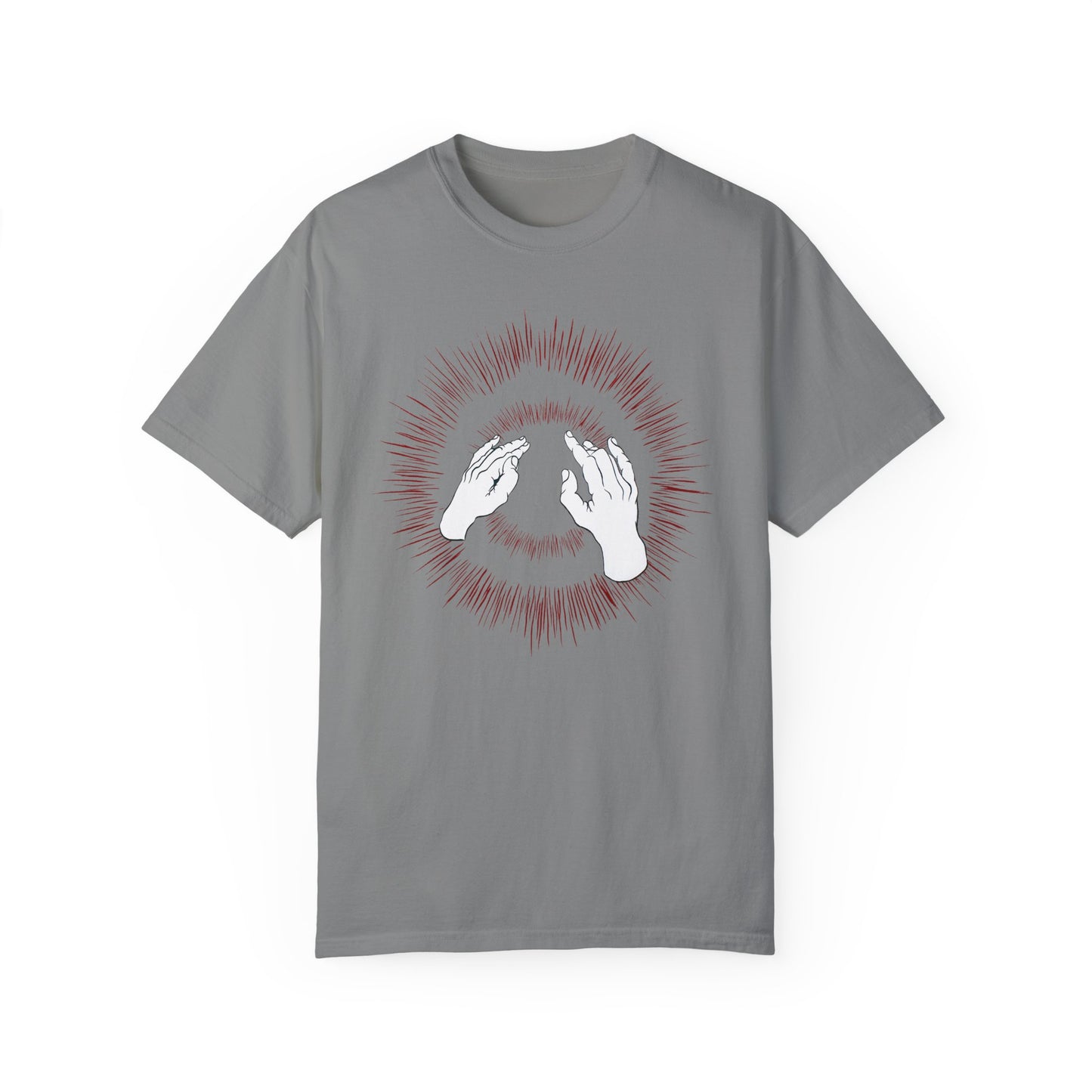 Godspeed You! Black Emperor Lift Your Skinny Fists Like Antennas To Heaven Album Cover on Comfort Colors Heavy Tee