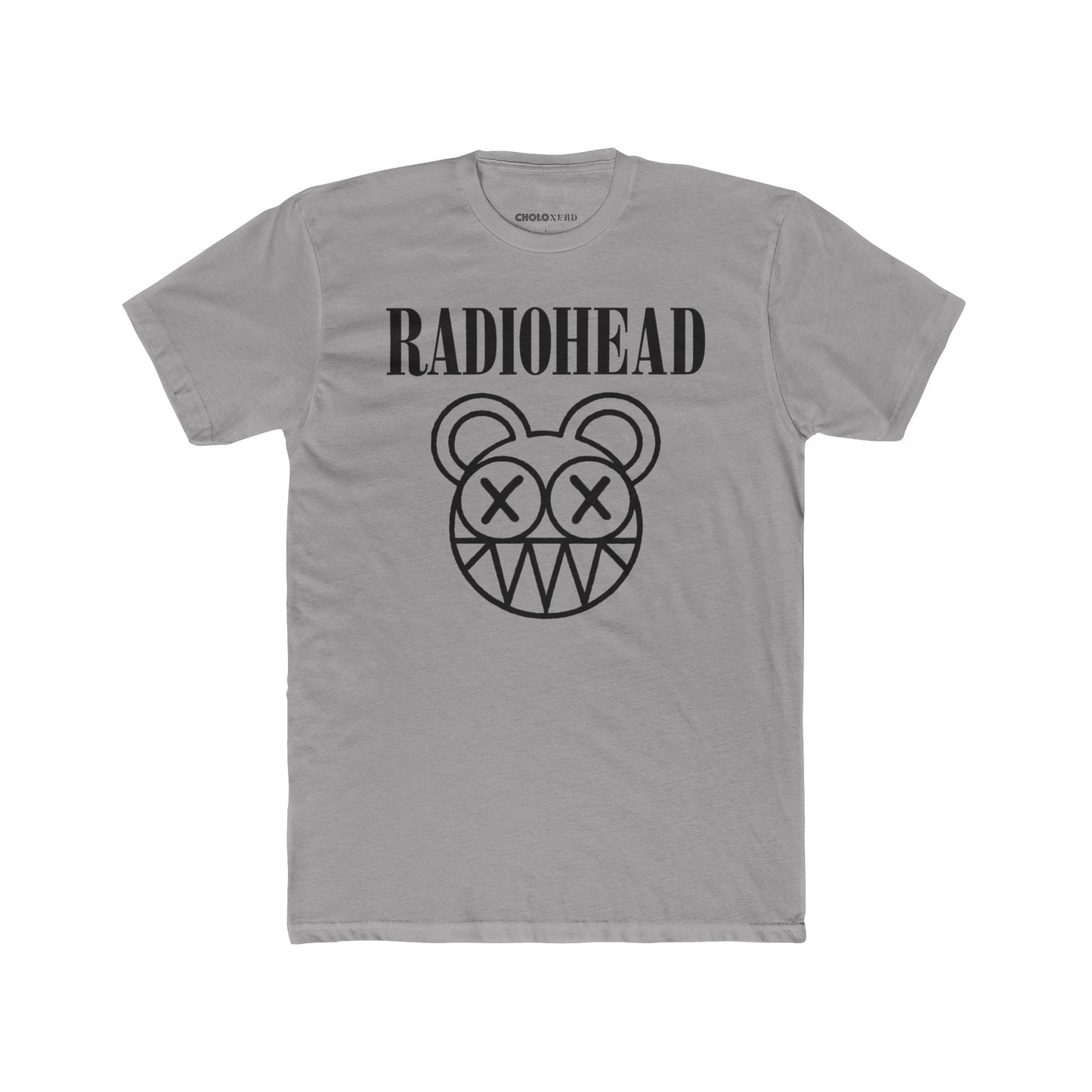 Radiohead Nirvana Mashup Shirt | Modified Bear Smiley Face Graphic Tee