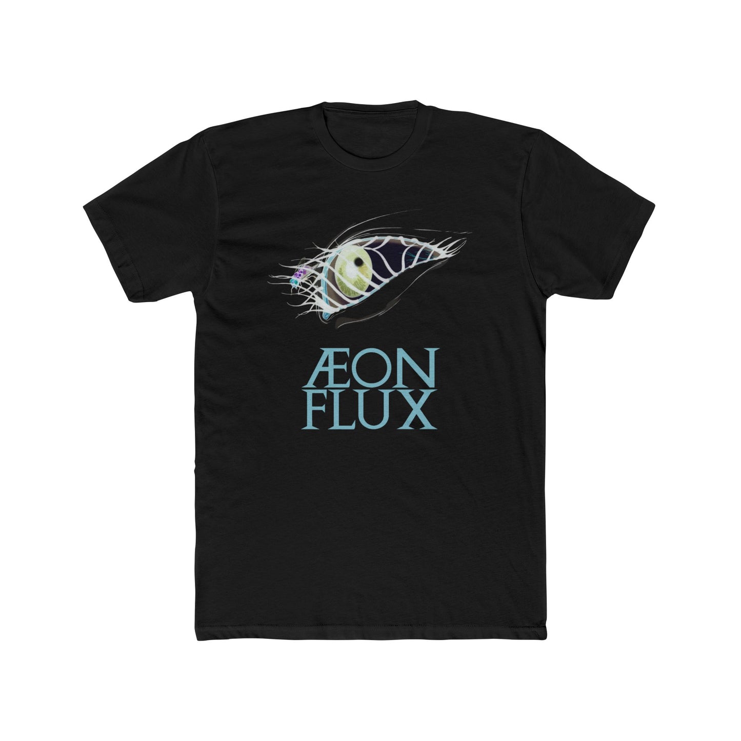 Æon Flux T-Shirt - Retro 90s Animated Series - Black or White - Inverted Design Option