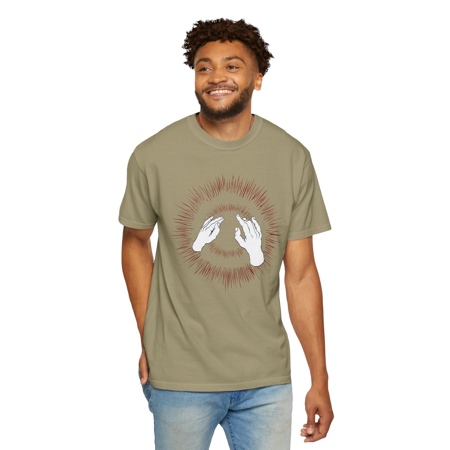 Godspeed You! Black Emperor Lift Your Skinny Fists Like Antennas To Heaven Album Cover on Comfort Colors Heavy Tee