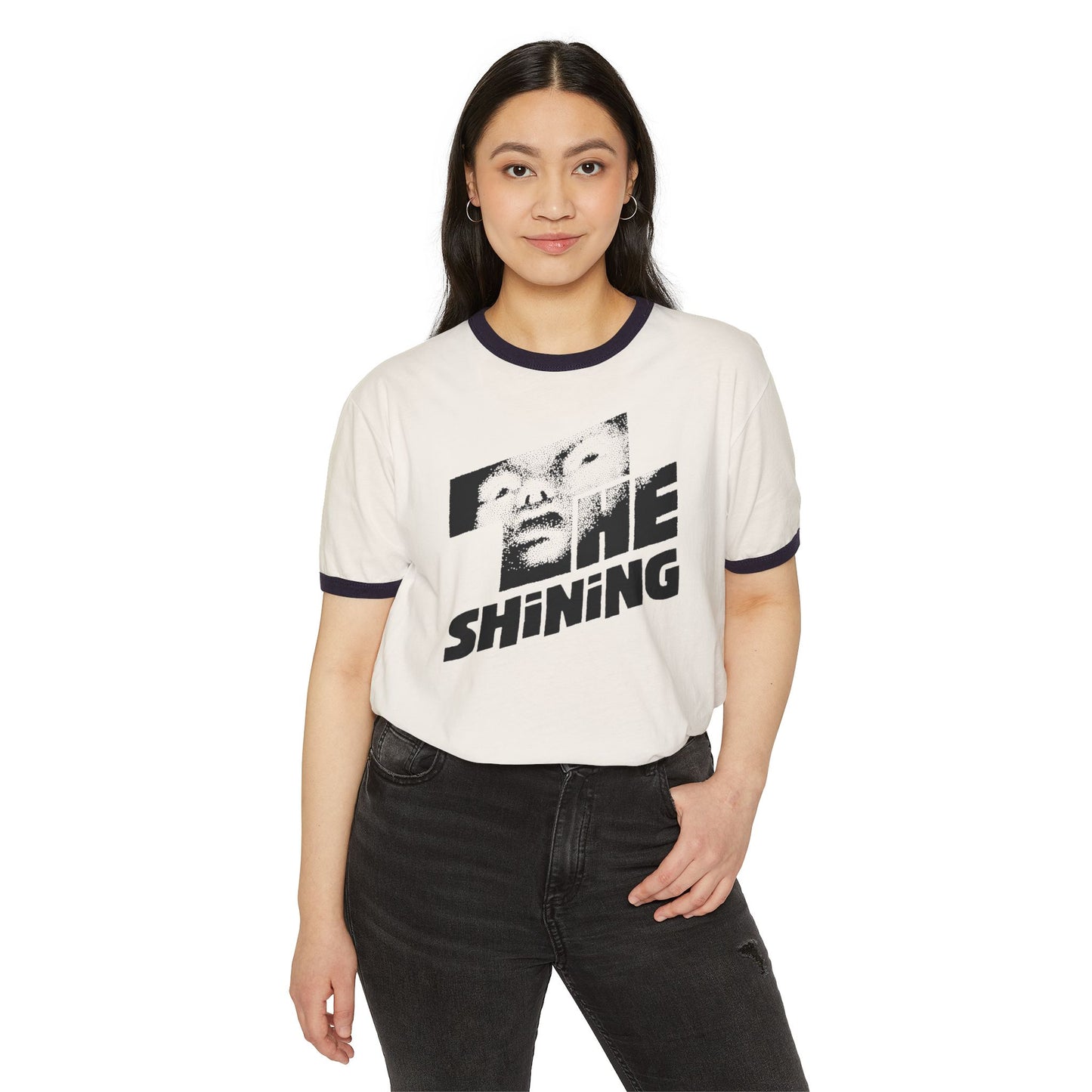 Retro The Shining Unisex Ringer T-Shirt