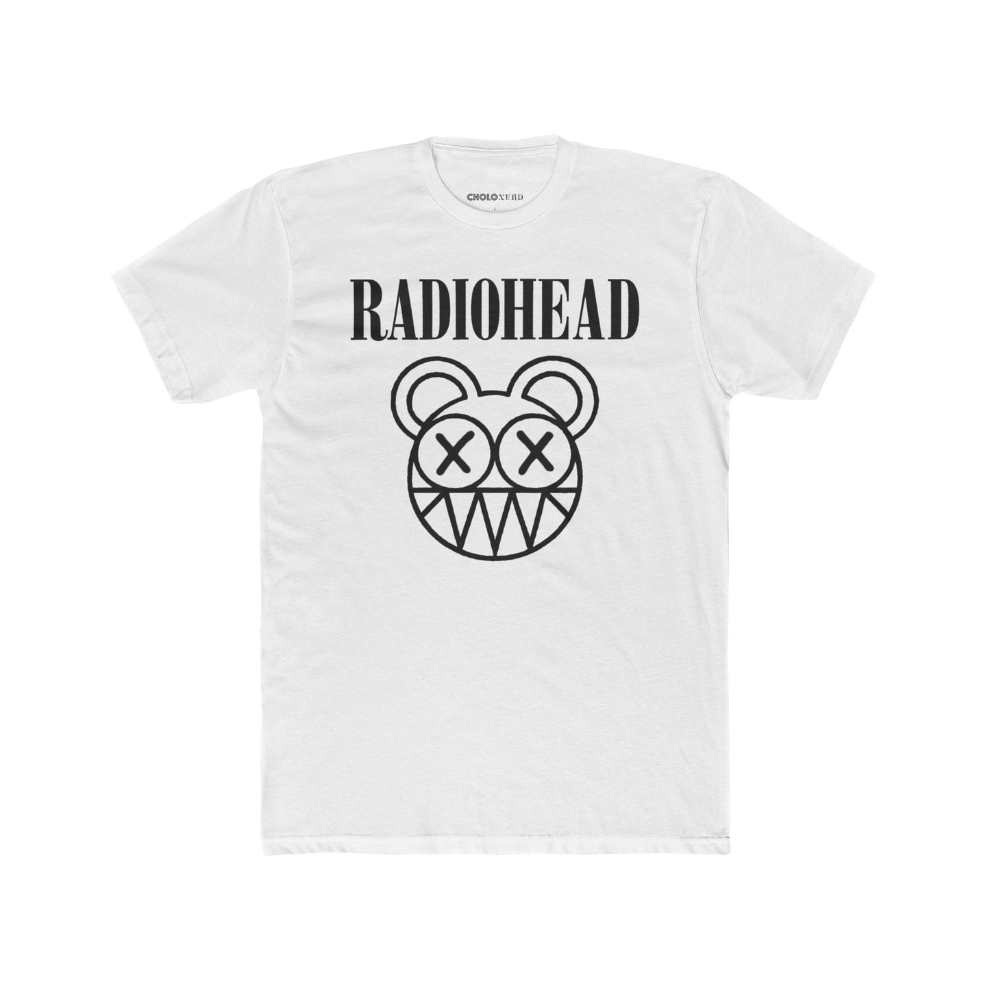 Radiohead Nirvana Mashup Shirt | Modified Bear Smiley Face Graphic Tee