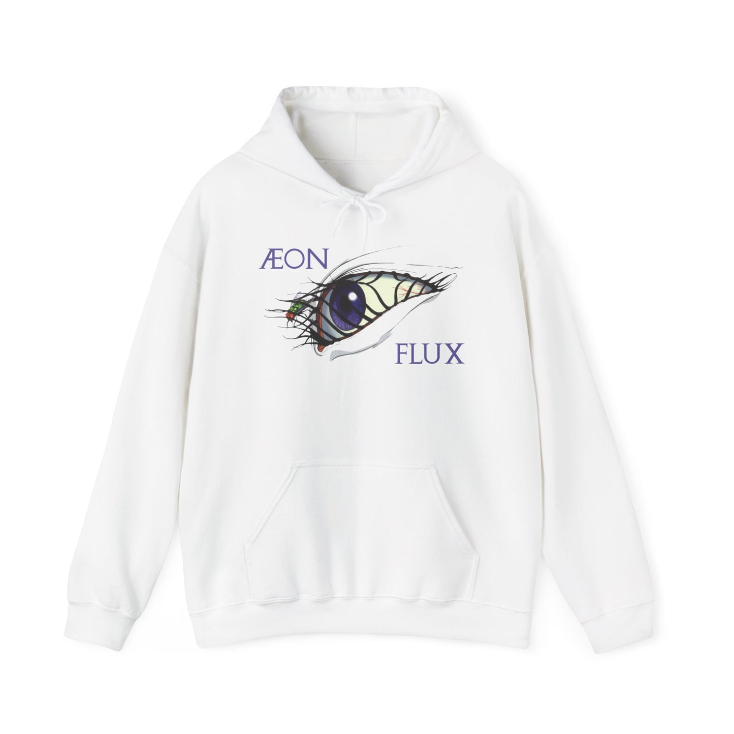 Æon Flux Hoodie – Retro 90s Animated Series Sweatshirt