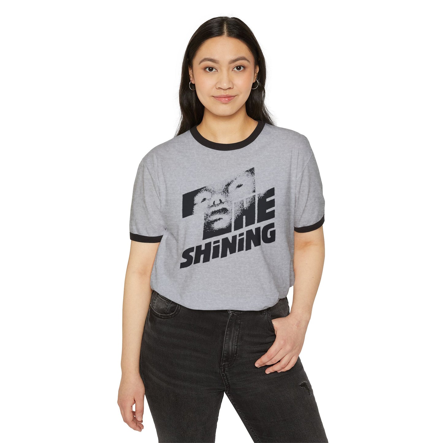 Retro The Shining Unisex Ringer T-Shirt