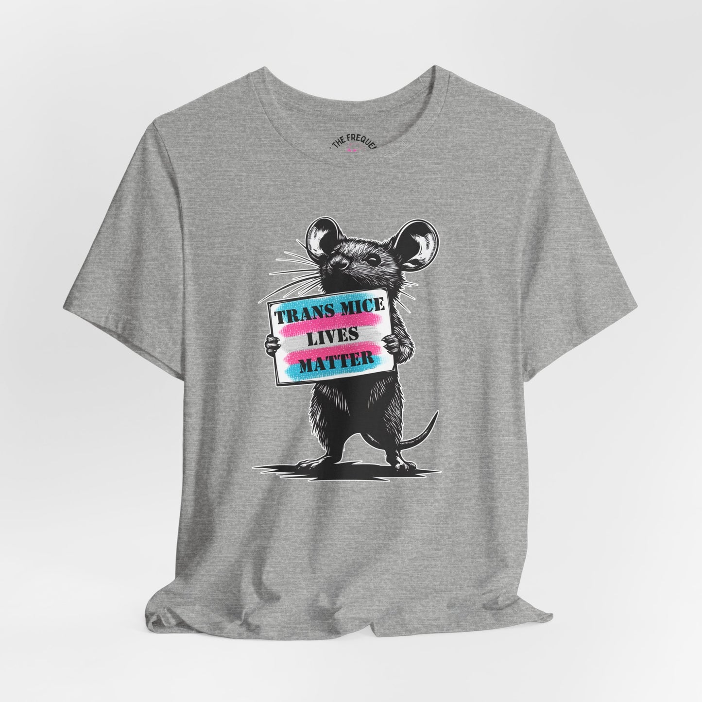 Trans Mice Lives Matter Tee, Street Art Protest Shirt