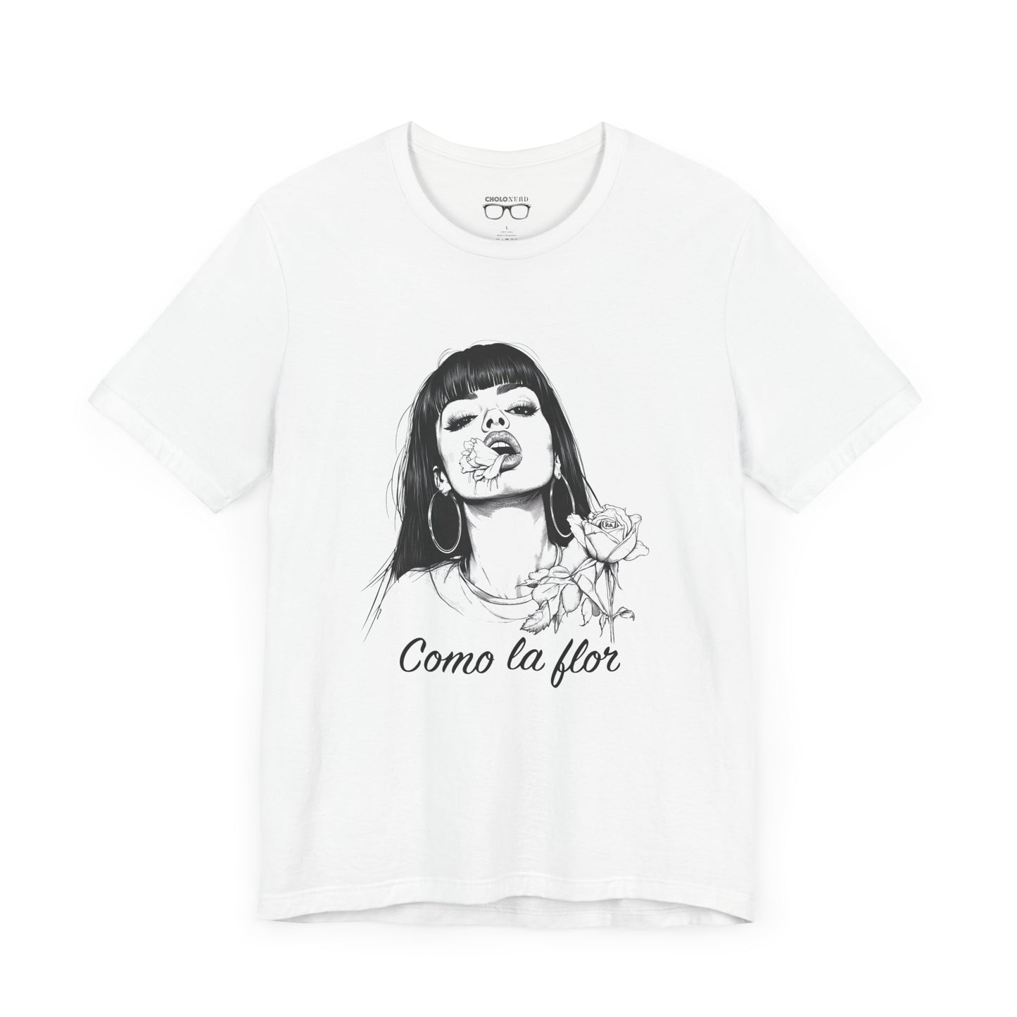 Como La Flor Soft Cotton T-shirt by CholoNerd