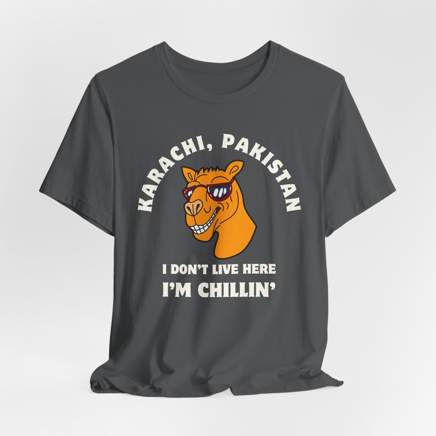 Karachi Pakistan Unisex Tee - Inspired by Onijah Robinson, the Viral American Woman in Pakistan | As Seen on TikTok