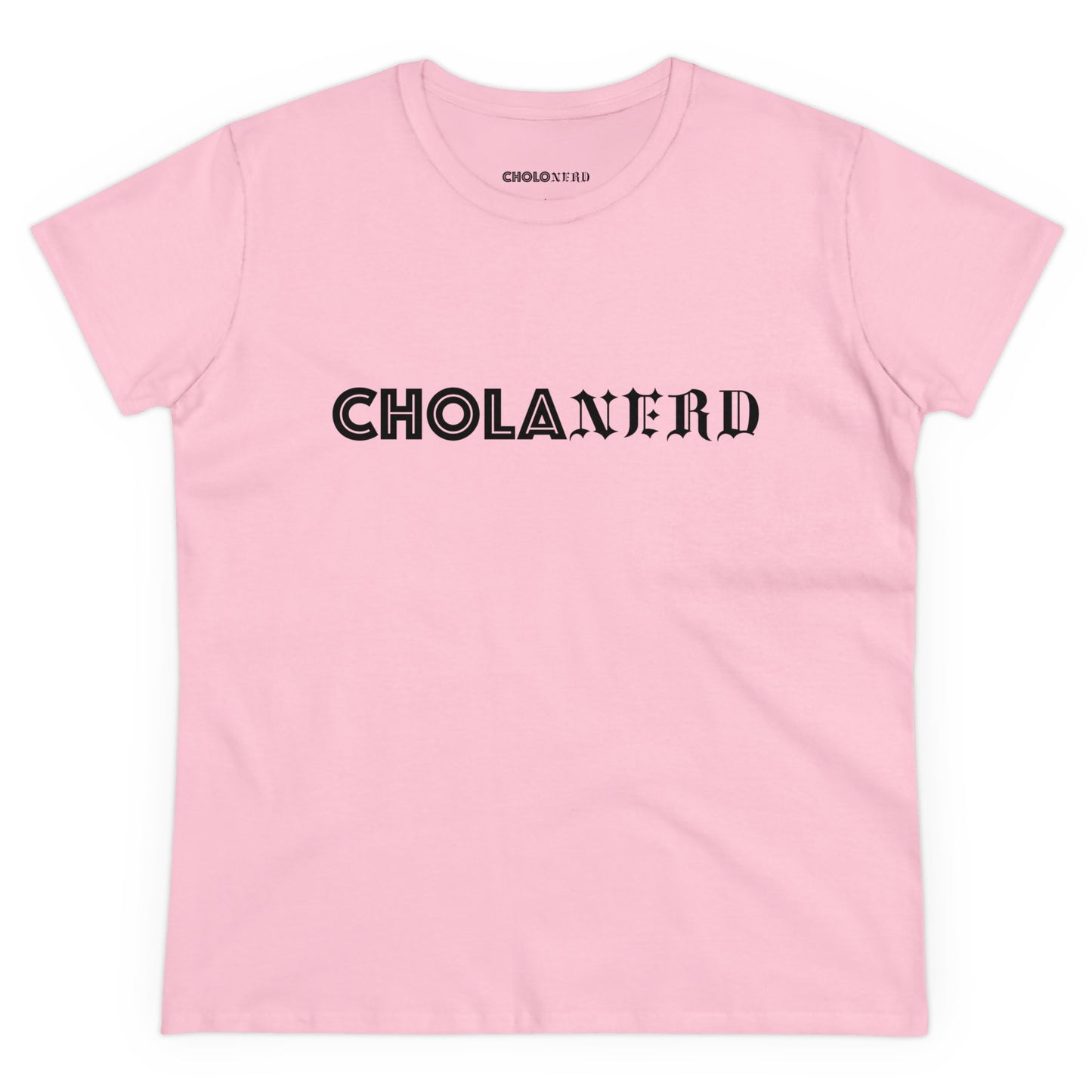 Flagship Chola Women's Midweight Cotton T-shirt by CholoNerd