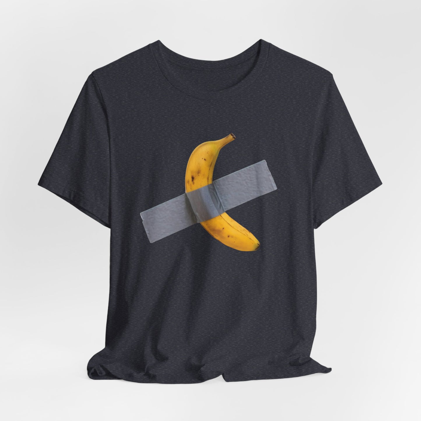Banana Duct Taped to Wall Shirt, Art Basel Meme Tee by CHOLONERD