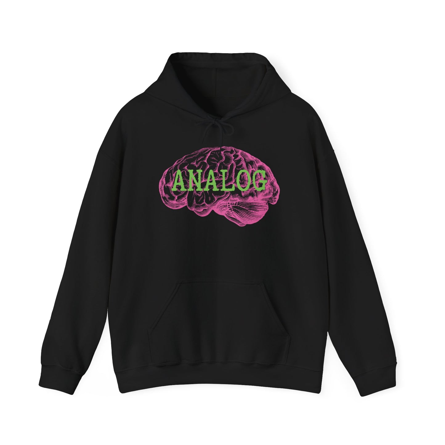 Analog Brain Graphic Hoodie by OFF THE FREQUENCY x CHOLONERD