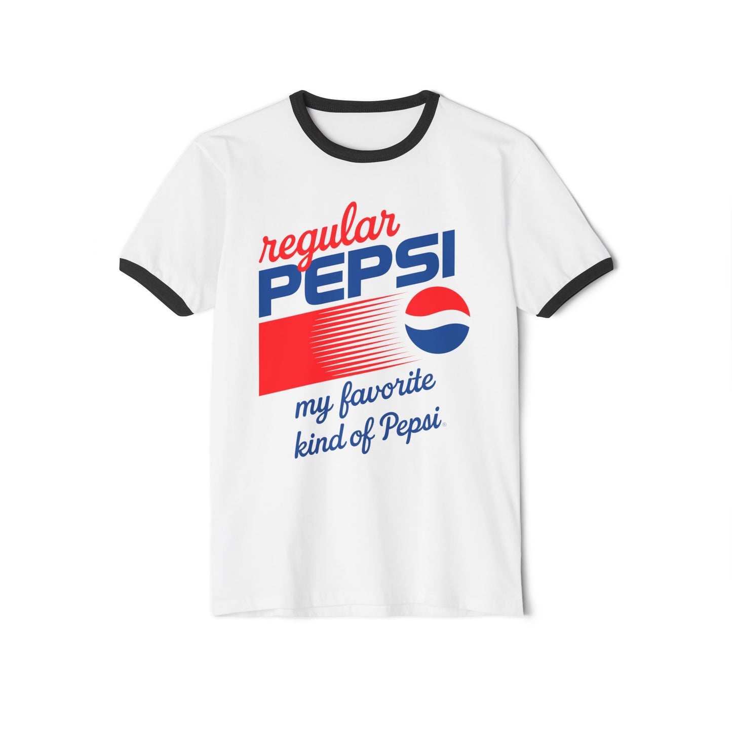 Retro 'Regular' Pepsi Britney Spears-Inspired Ringer T-Shirt