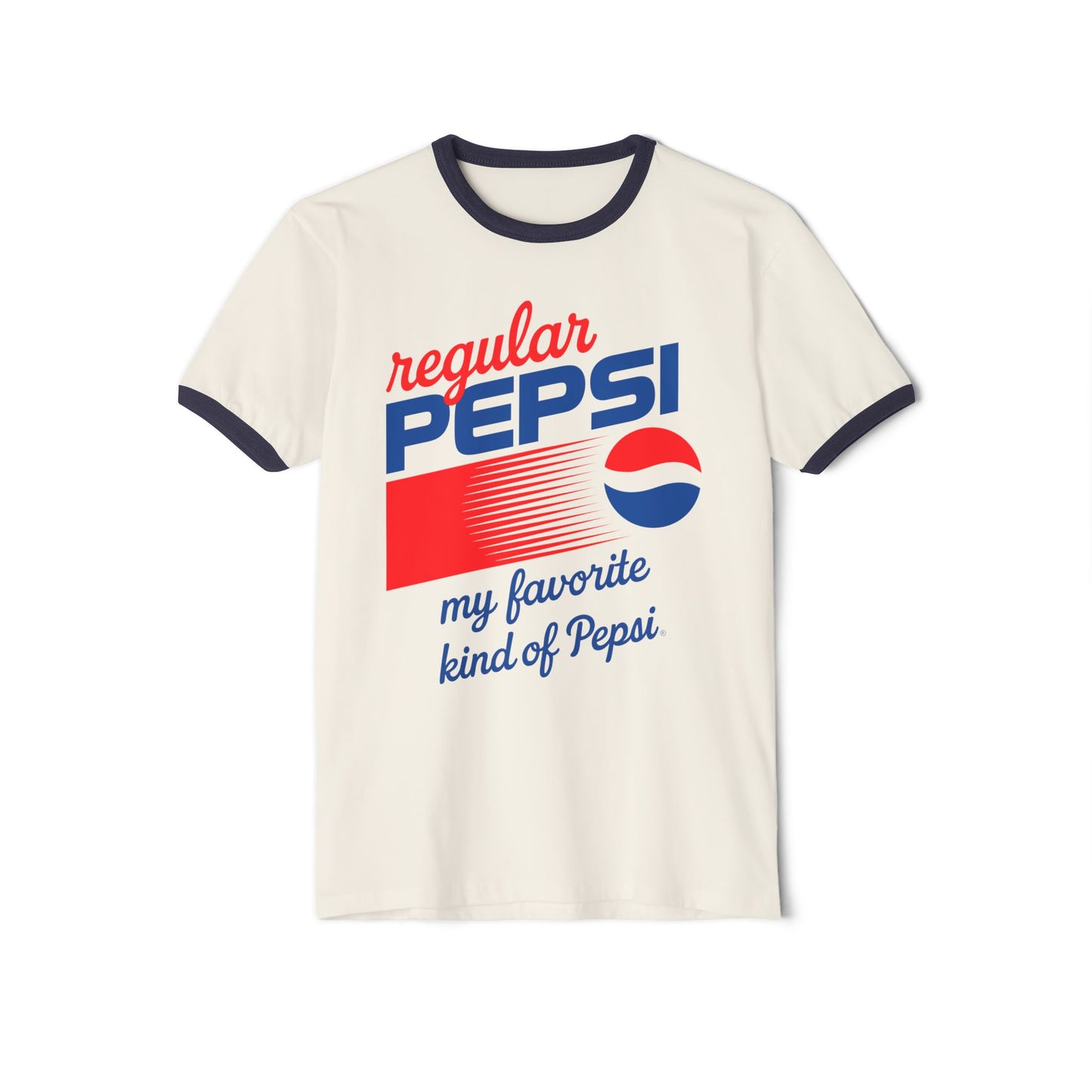 Retro 'Regular' Pepsi Britney Spears-Inspired Ringer T-Shirt