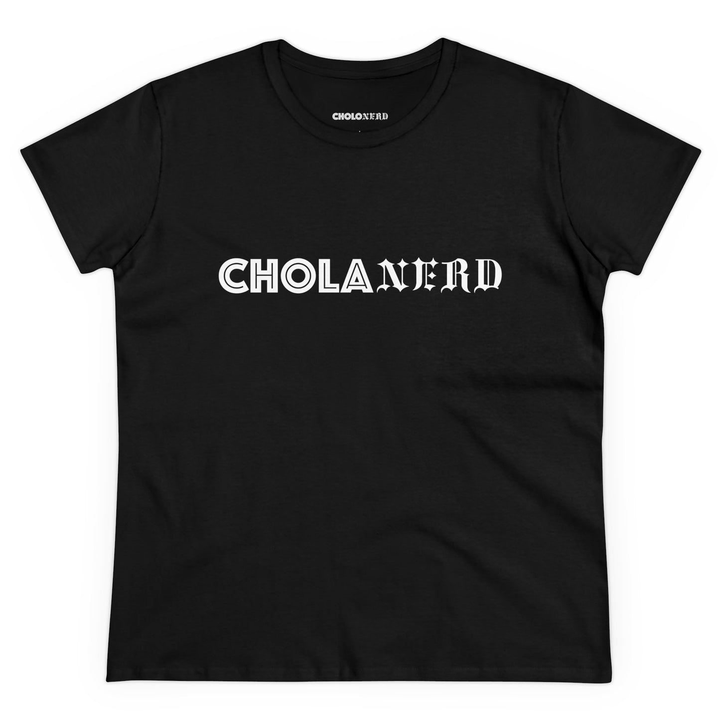 Flagship Chola Women's Midweight Cotton T-shirt by CholoNerd