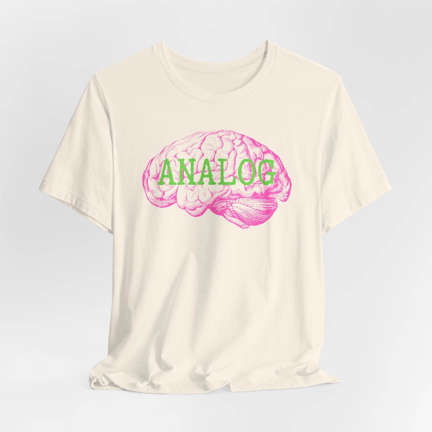 Analog Brain Graphic T-Shirt by OFF THE FREQUENCY x CHOLONERD