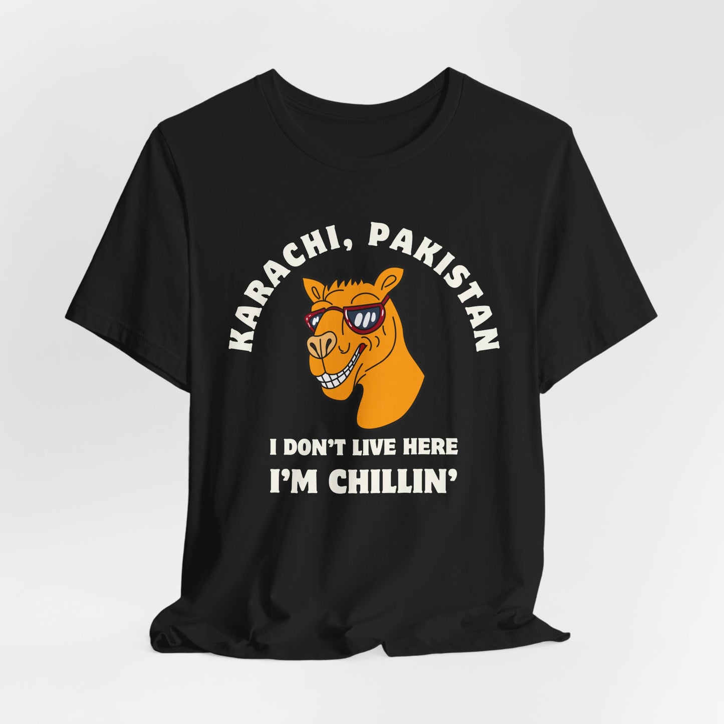 Karachi Pakistan Unisex Tee - Inspired by Onijah Robinson, the Viral American Woman in Pakistan | As Seen on TikTok