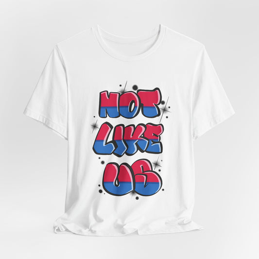 Not Like Us Graffiti Tee As Seen In The Music Video by CHOLONERD