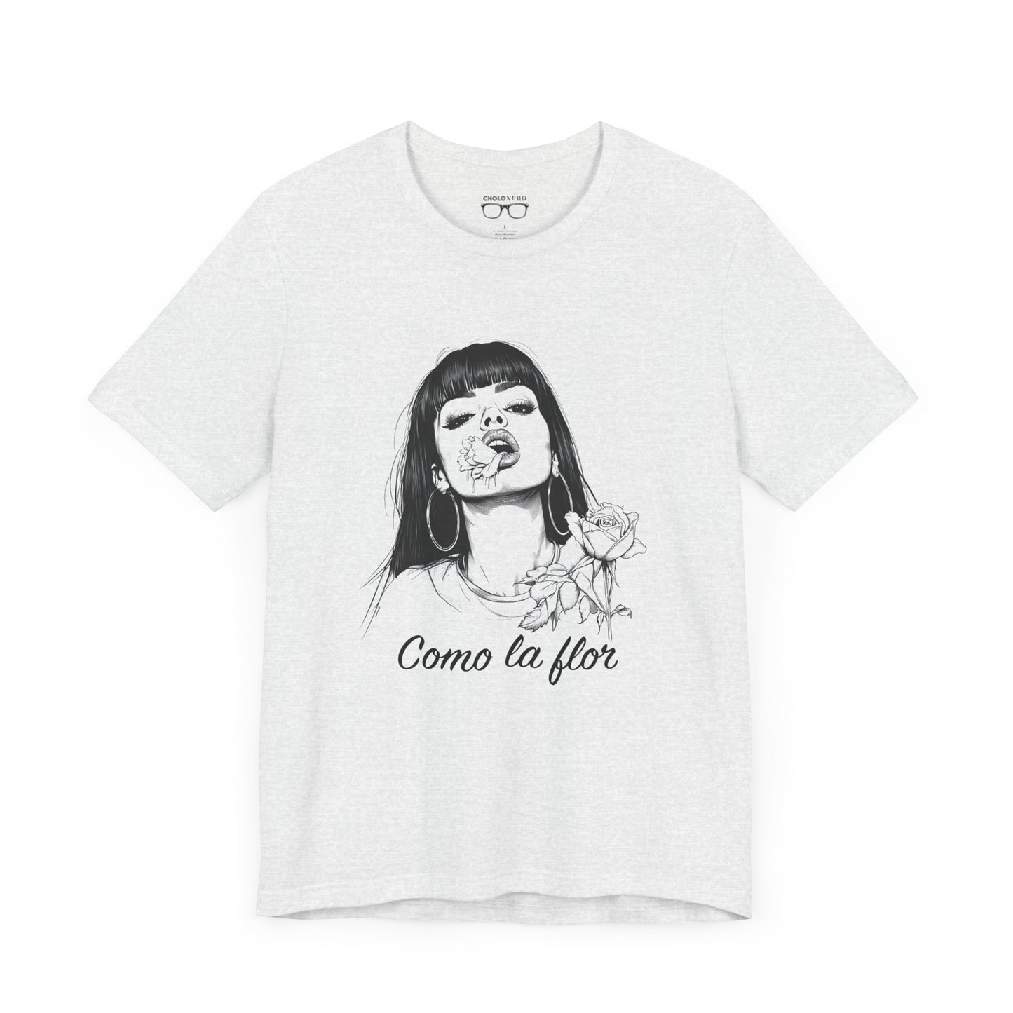Como La Flor Soft Cotton T-shirt by CholoNerd