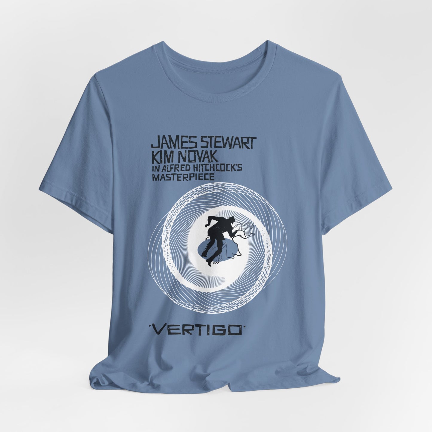 Alfred Hitchcock's Vertigo Movie Poster Tee by CHOLONERD