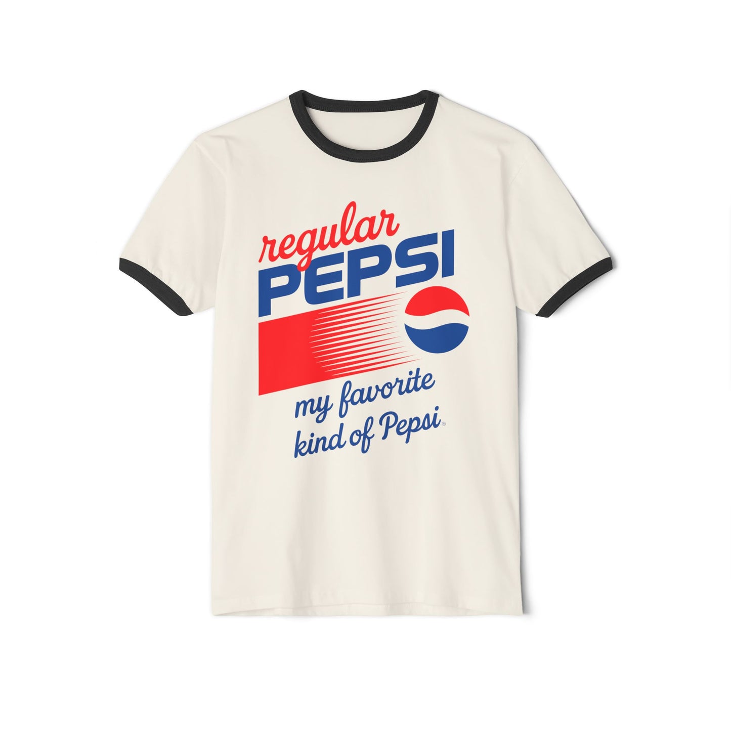 Retro 'Regular' Pepsi Britney Spears-Inspired Ringer T-Shirt