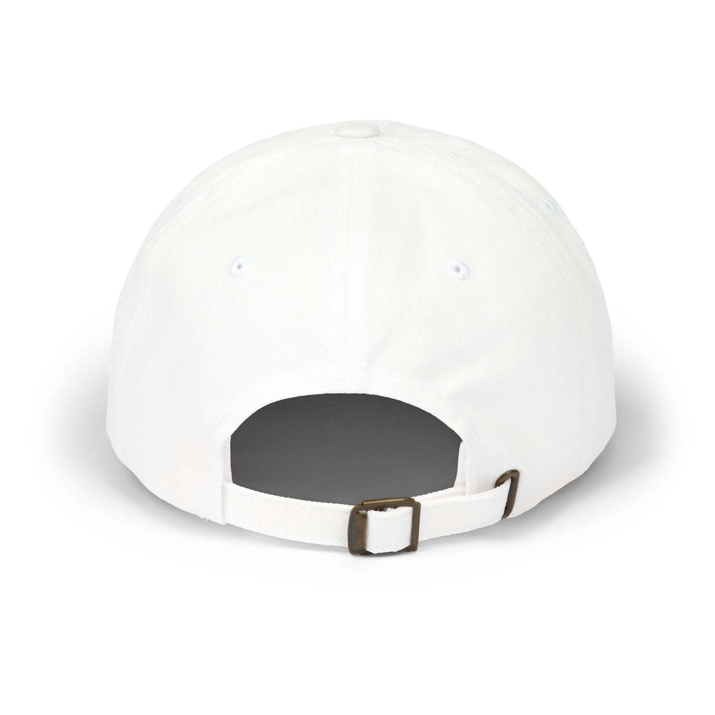 Embroidered White Lotus Baseball Cap