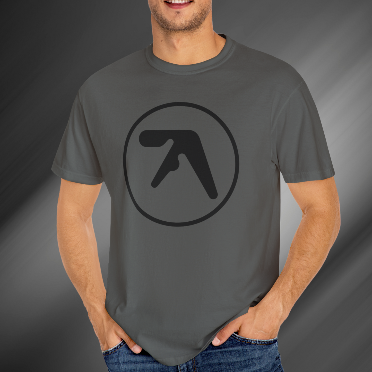 Aphex Twin Logo T-Shirt – Minimalist Streetwear with Monochrome & Camo Variants