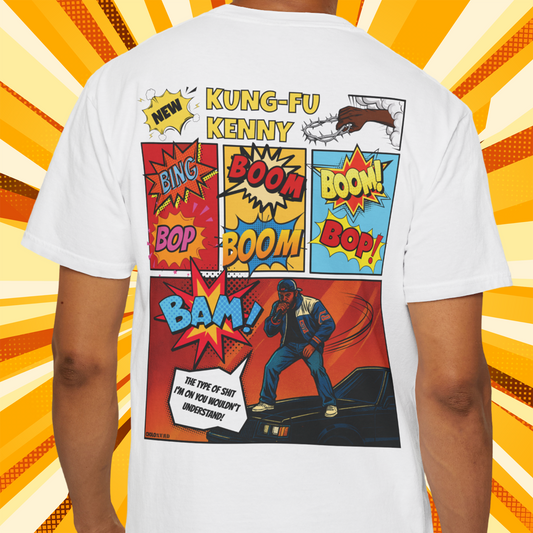 Kendrick Lamar Peekaboo Comic Book Shirt | Front and Back Design