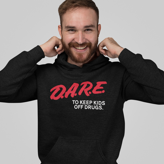Vintage 90s D.A.R.E. to Keep Kids Off Drugs Retro Hoodie