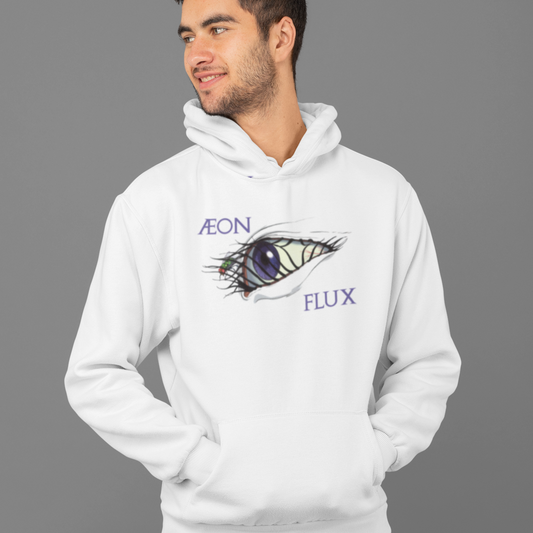 Æon Flux Hoodie – Retro 90s Animated Series Sweatshirt