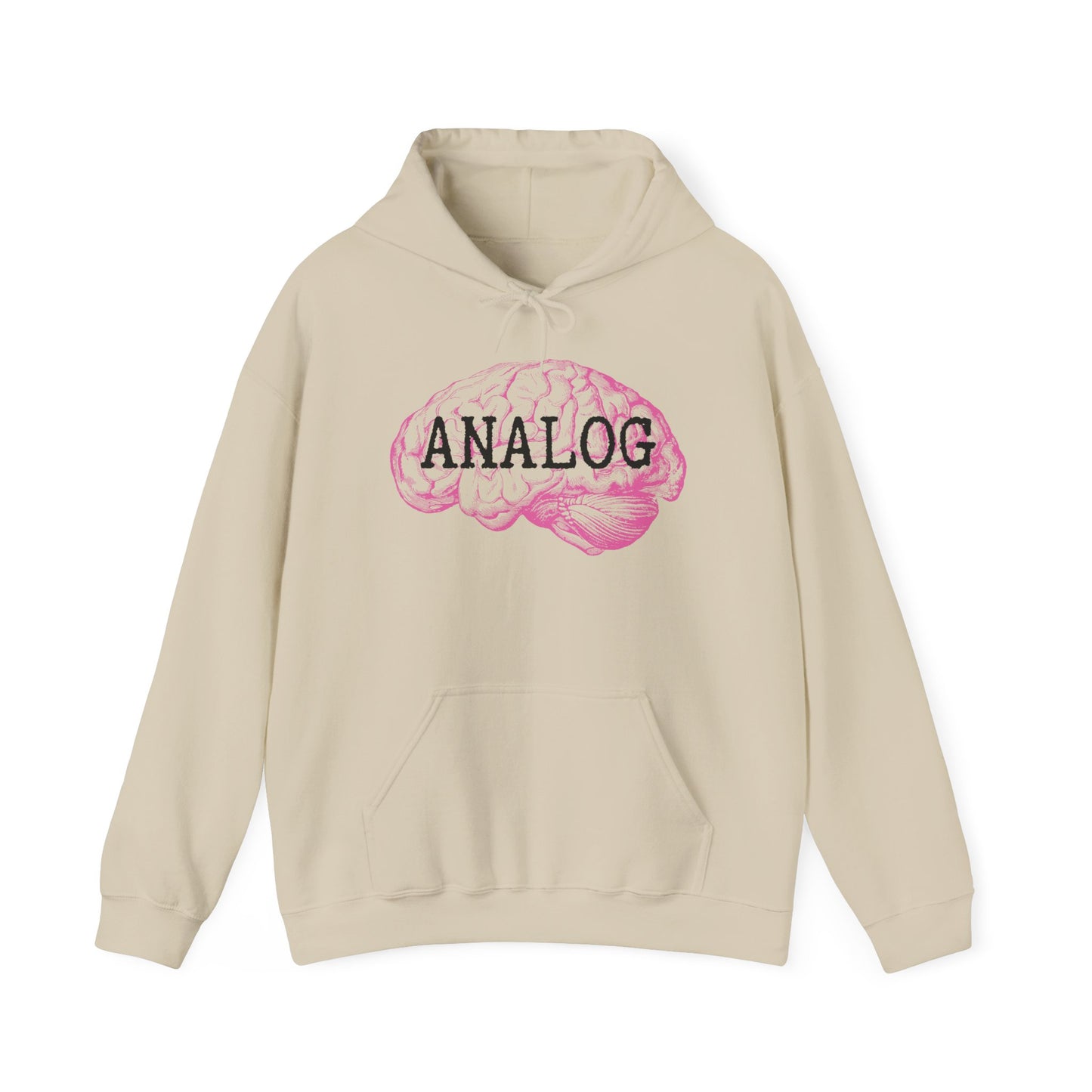 Analog Brain Graphic Hoodie by OFF THE FREQUENCY x CHOLONERD