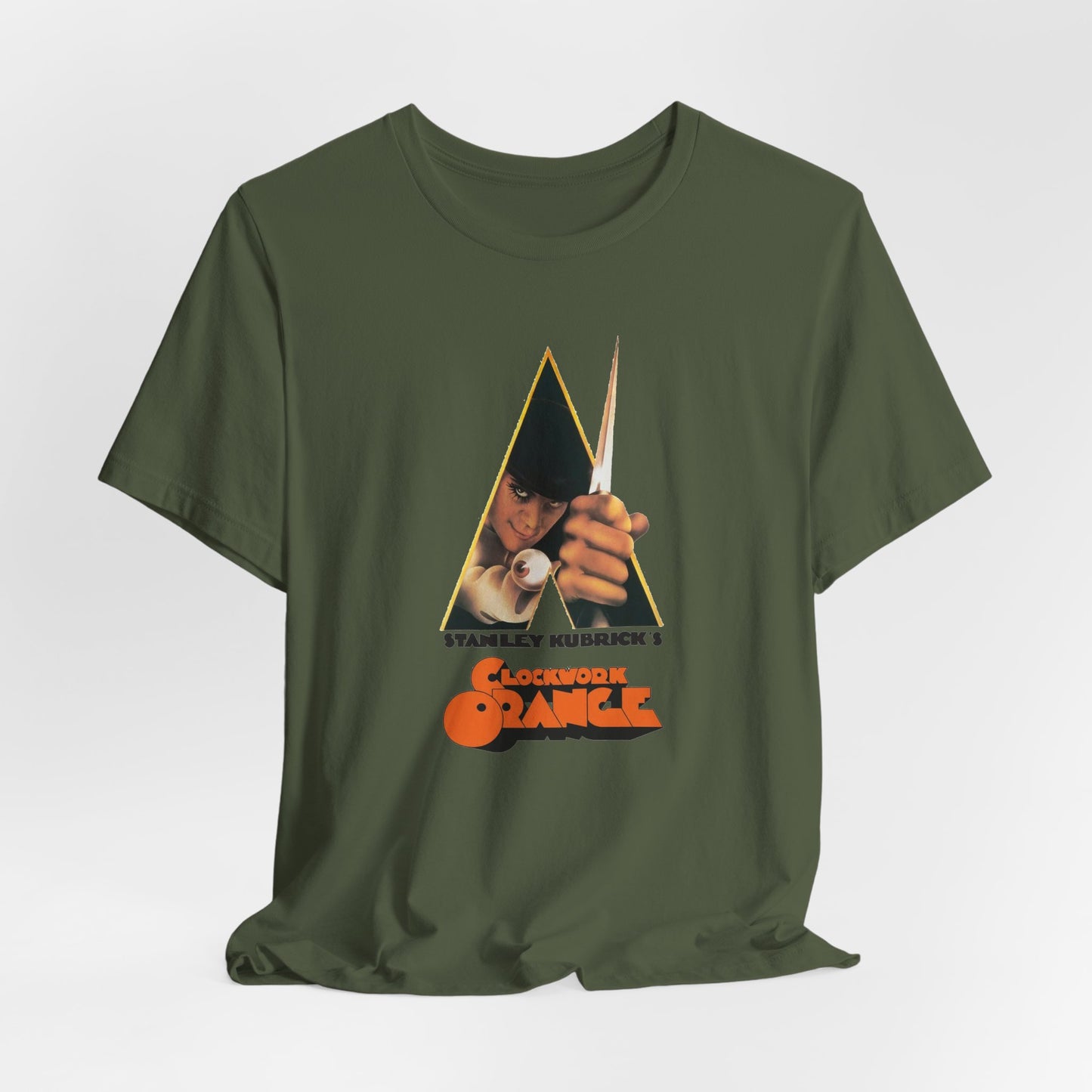 Stanley Kubrick's A Clockwork Orange Retro Tee by CHOLONERD