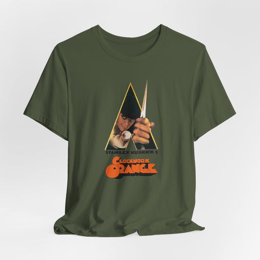 Stanley Kubrick's A Clockwork Orange Retro Tee by CHOLONERD