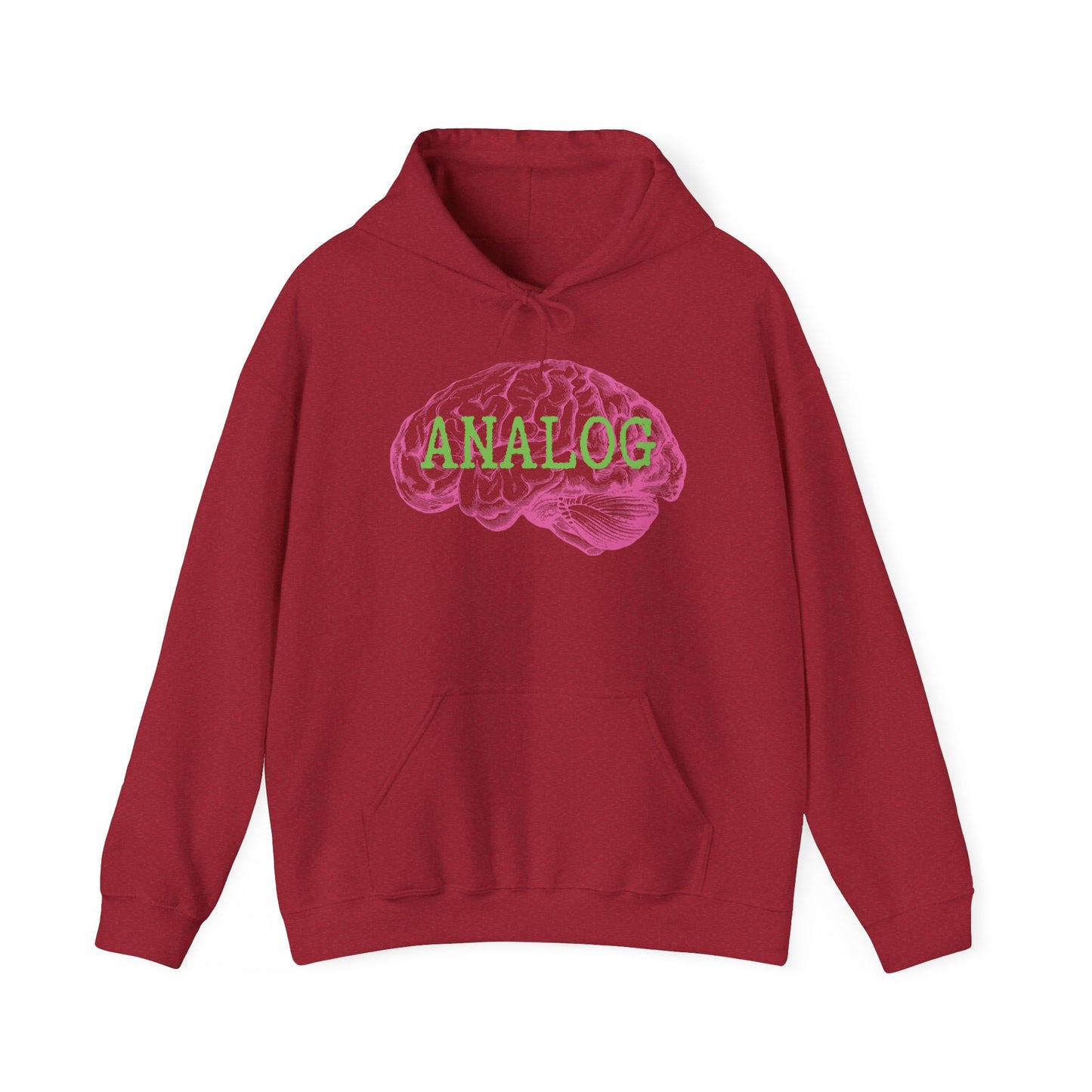 Analog Brain Graphic Hoodie by OFF THE FREQUENCY x CHOLONERD