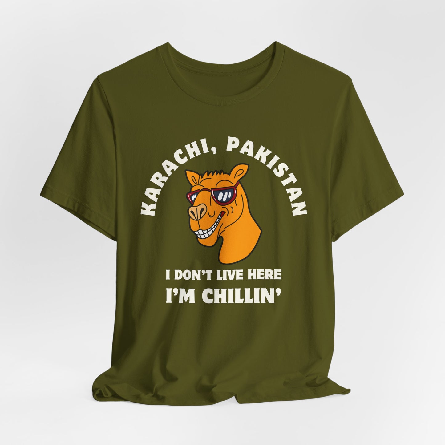 Karachi Pakistan Unisex Tee - Inspired by Onijah Robinson, the Viral American Woman in Pakistan | As Seen on TikTok