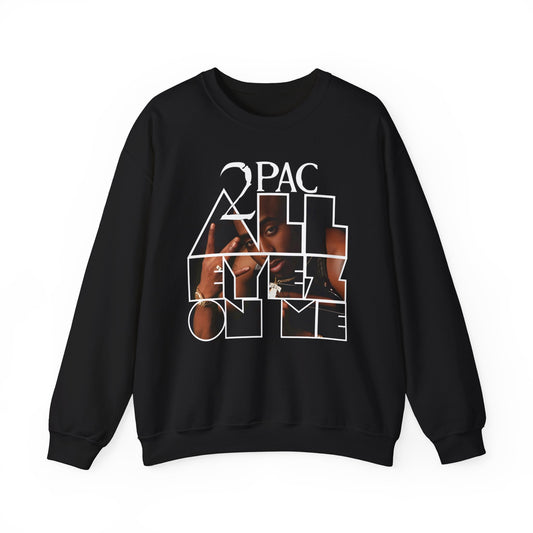All Eyez on Me Album Cover Crewneck Sweatshirt by CHOLONERD