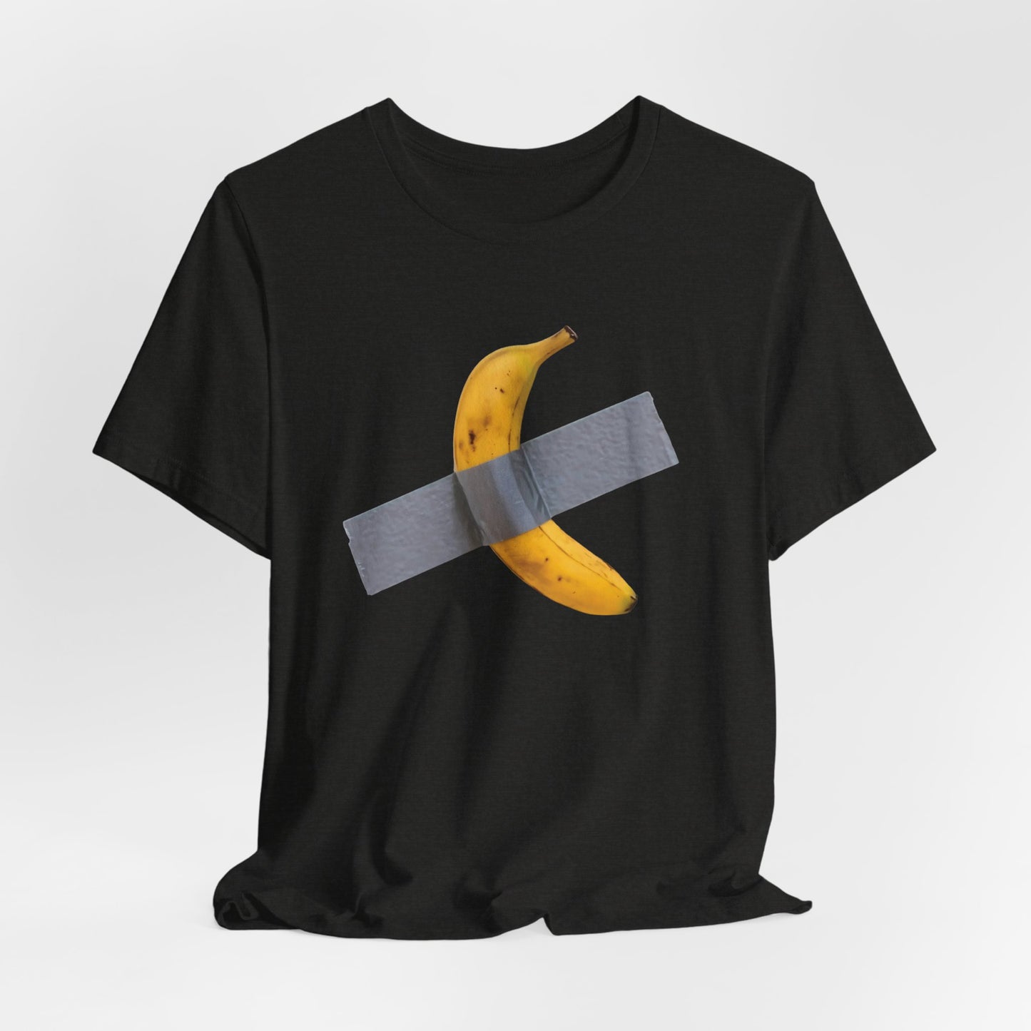 Banana Duct Taped to Wall Shirt, Art Basel Meme Tee by CHOLONERD