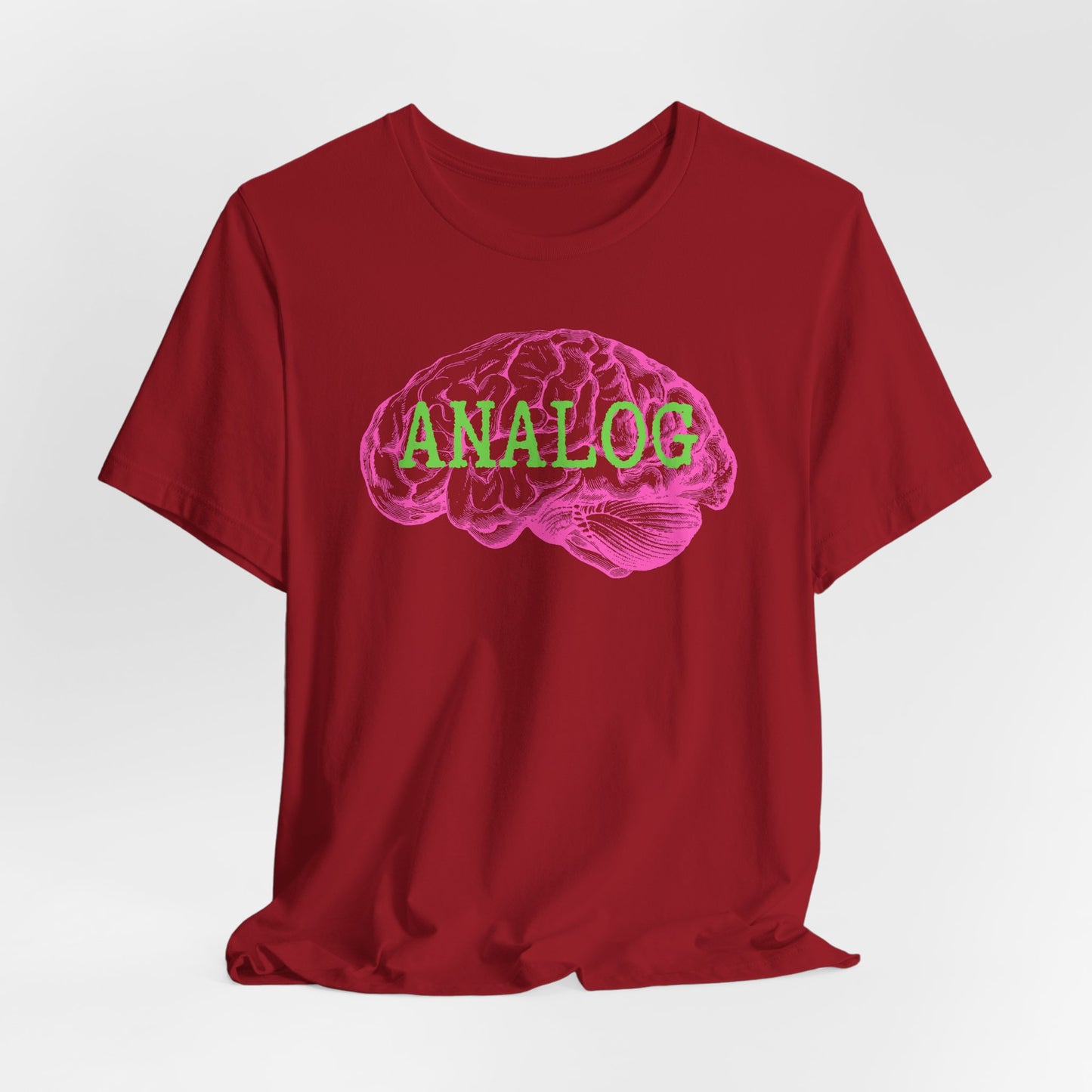 Analog Brain Graphic T-Shirt by OFF THE FREQUENCY x CHOLONERD