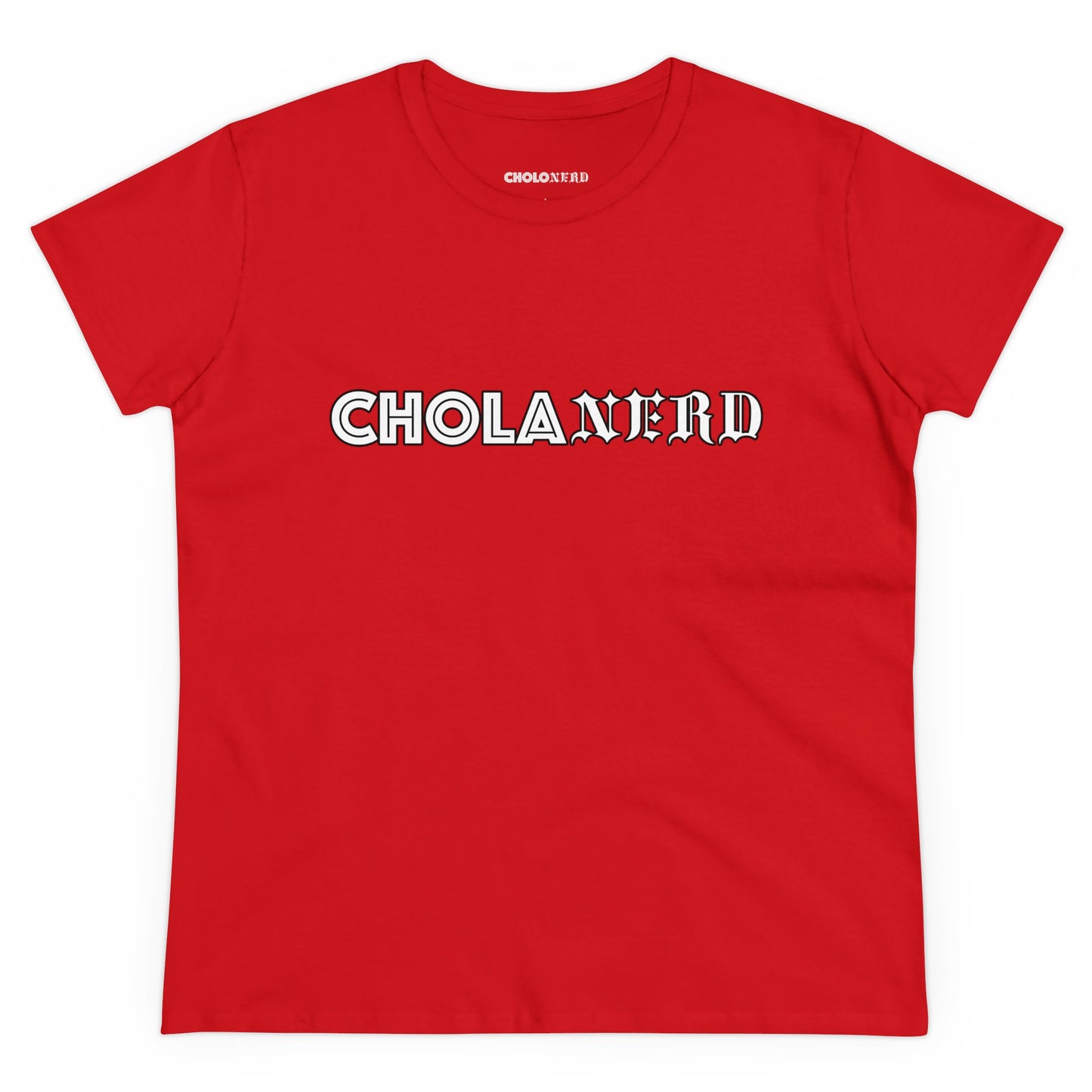 Flagship Chola Women's Midweight Cotton T-shirt by CholoNerd