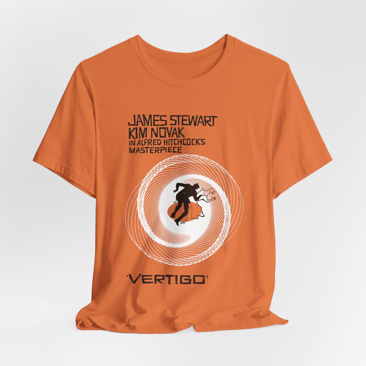 Alfred Hitchcock's Vertigo Movie Poster Tee by CHOLONERD