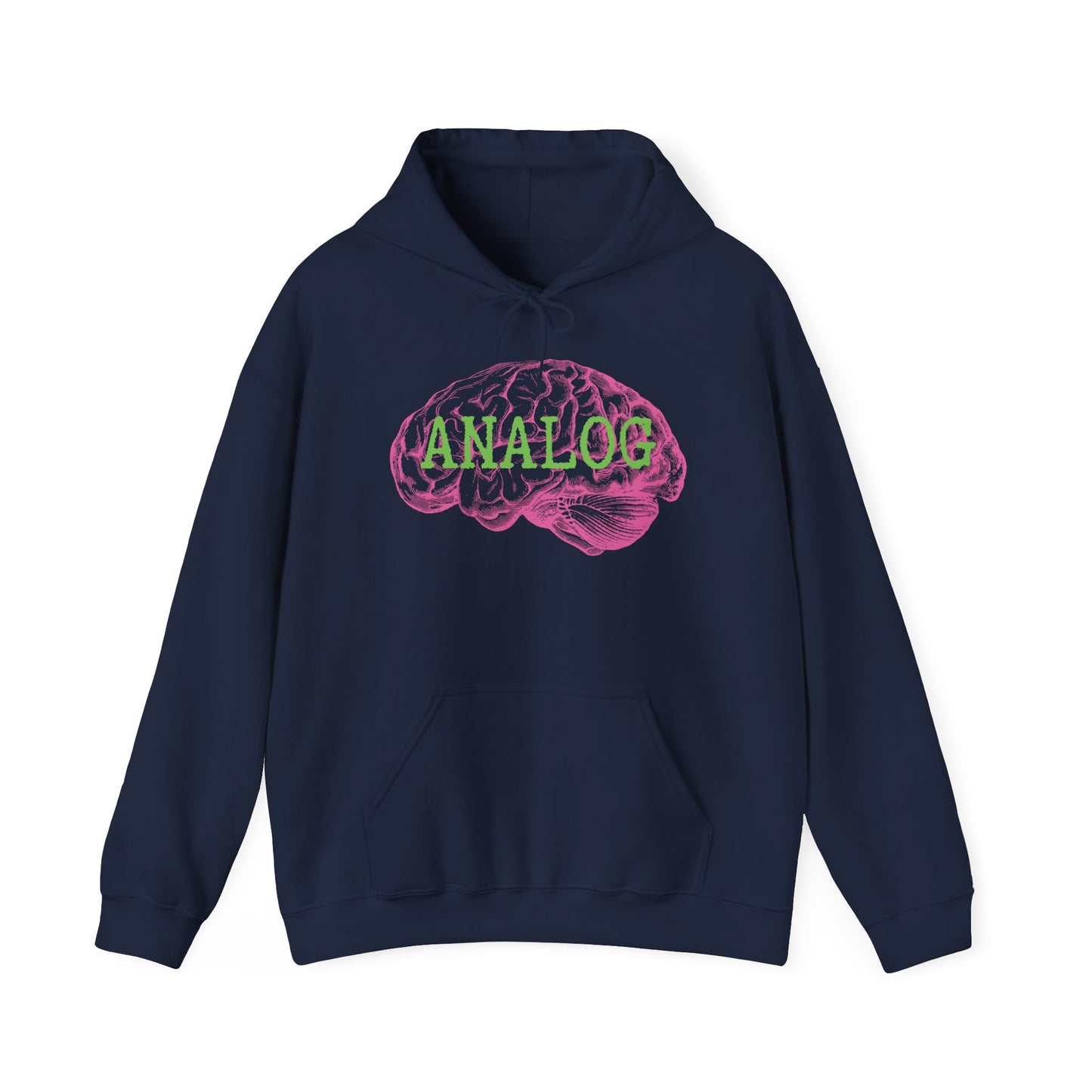 Analog Brain Graphic Hoodie by OFF THE FREQUENCY x CHOLONERD