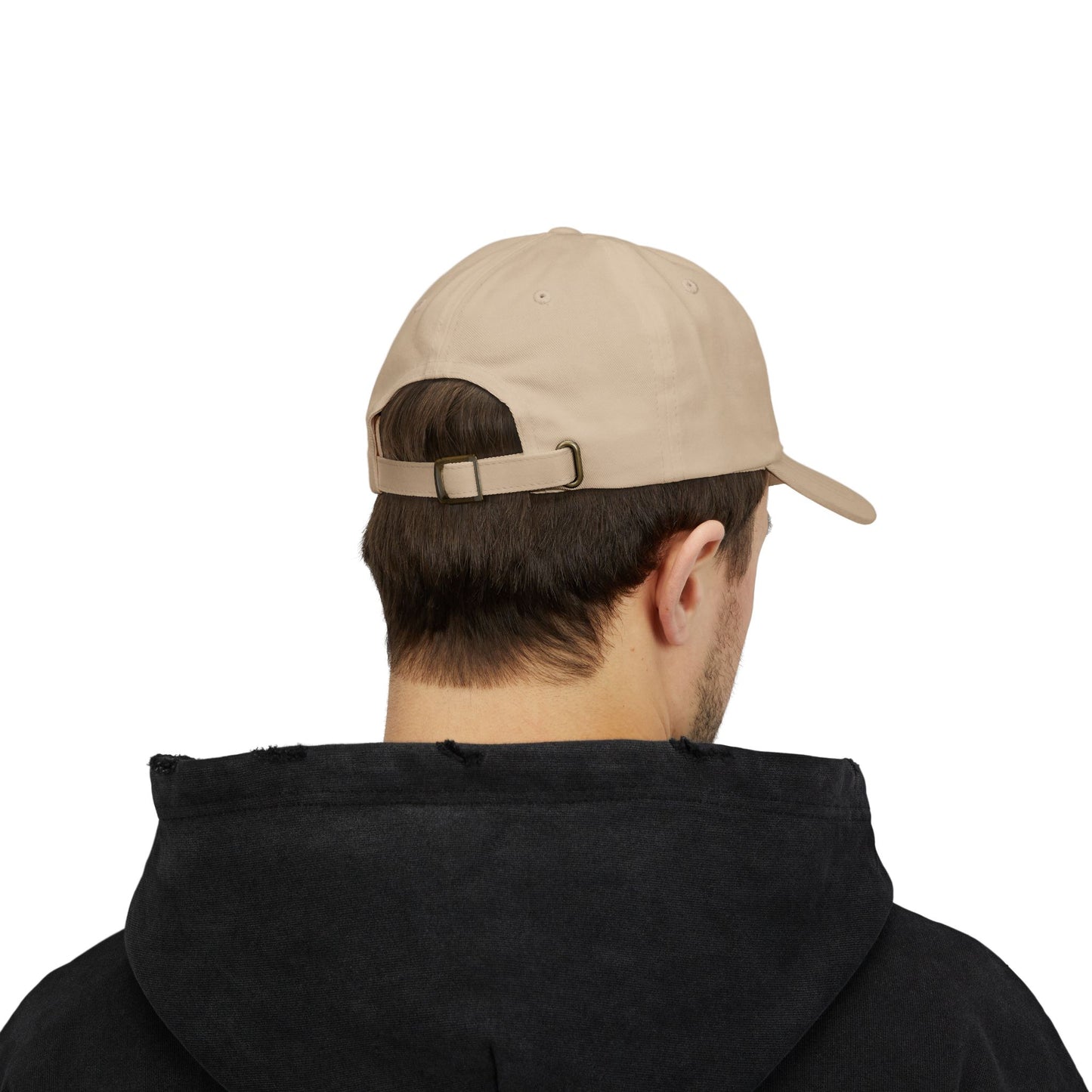 Embroidered White Lotus Baseball Cap