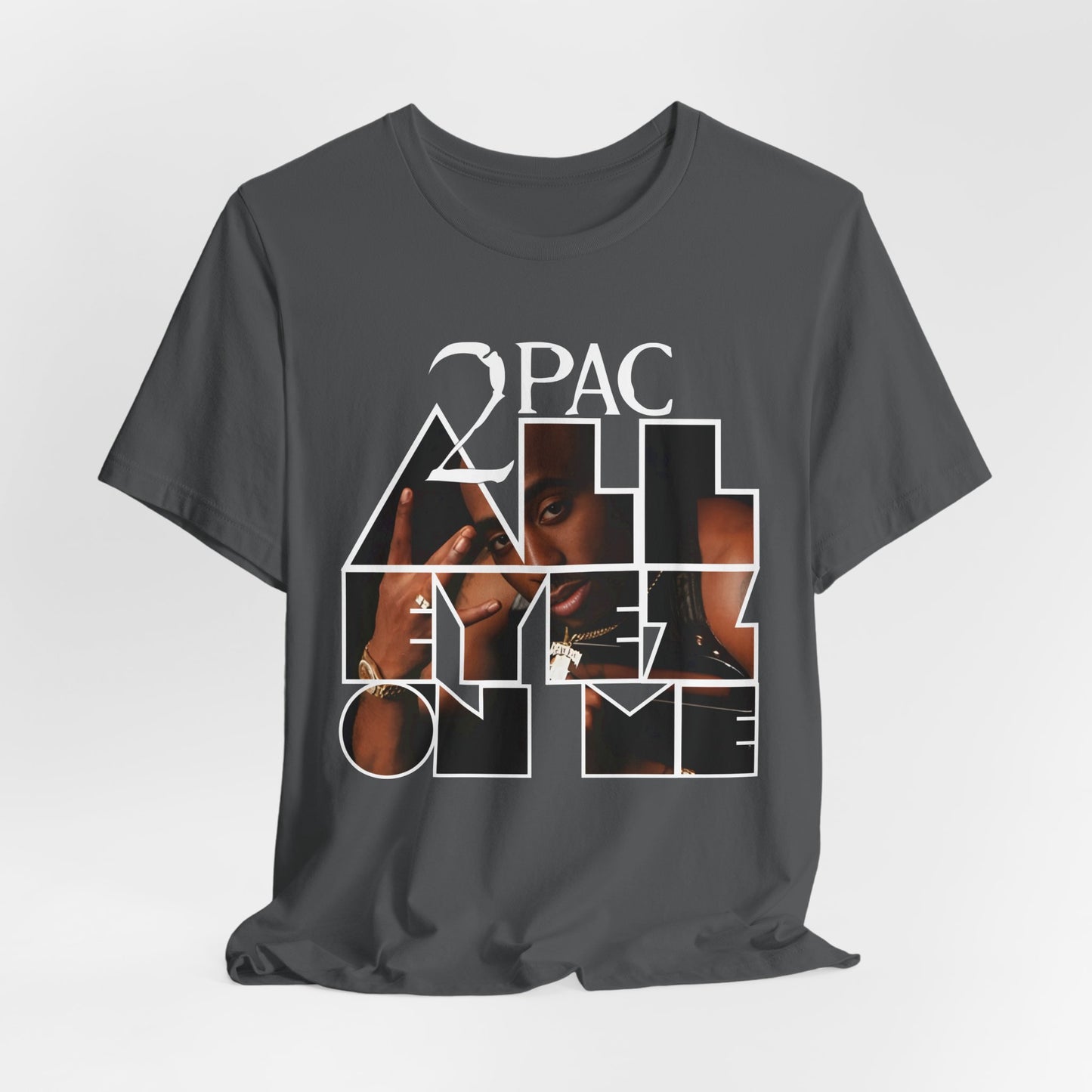 2Pac All Eyez on Me Album Cover T-Shirt by CHOLONERD