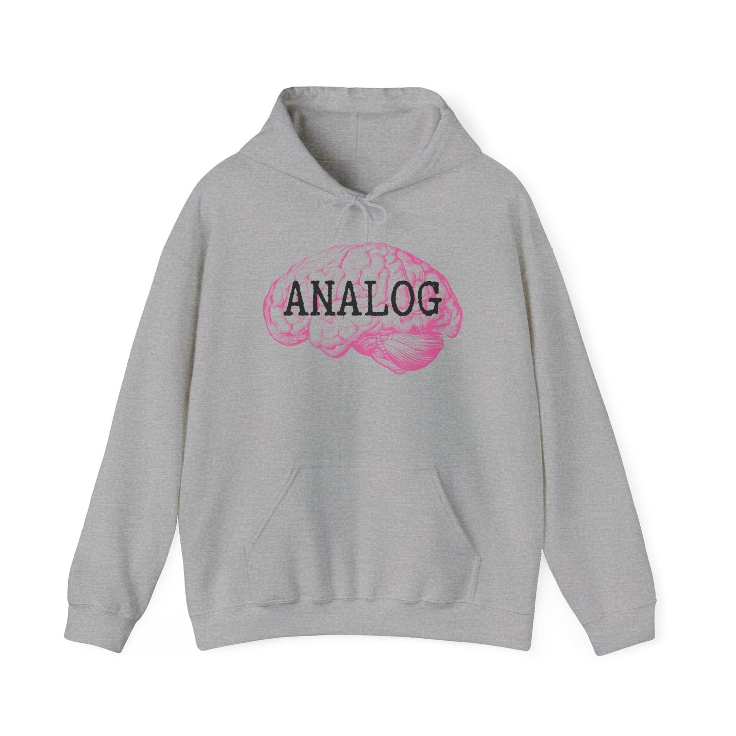 Analog Brain Graphic Hoodie by OFF THE FREQUENCY x CHOLONERD