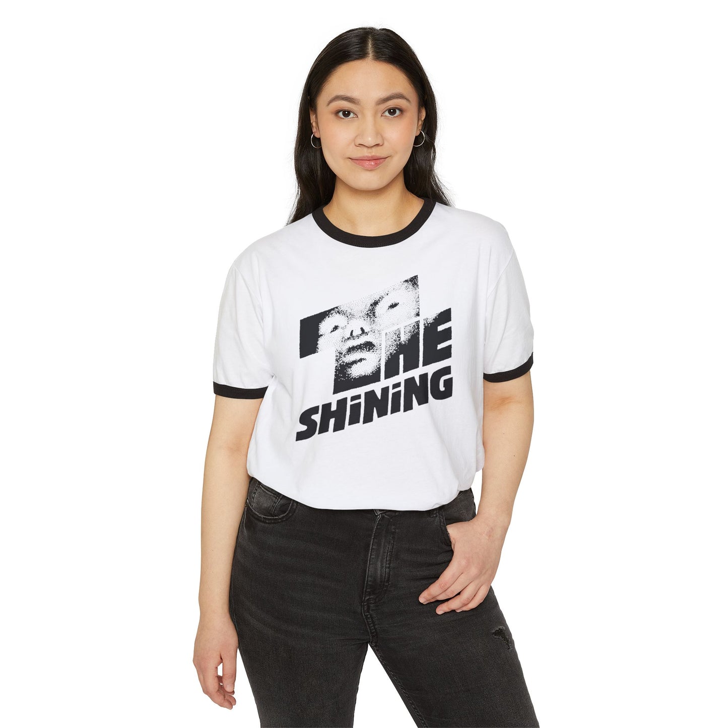 Retro The Shining Unisex Ringer T-Shirt