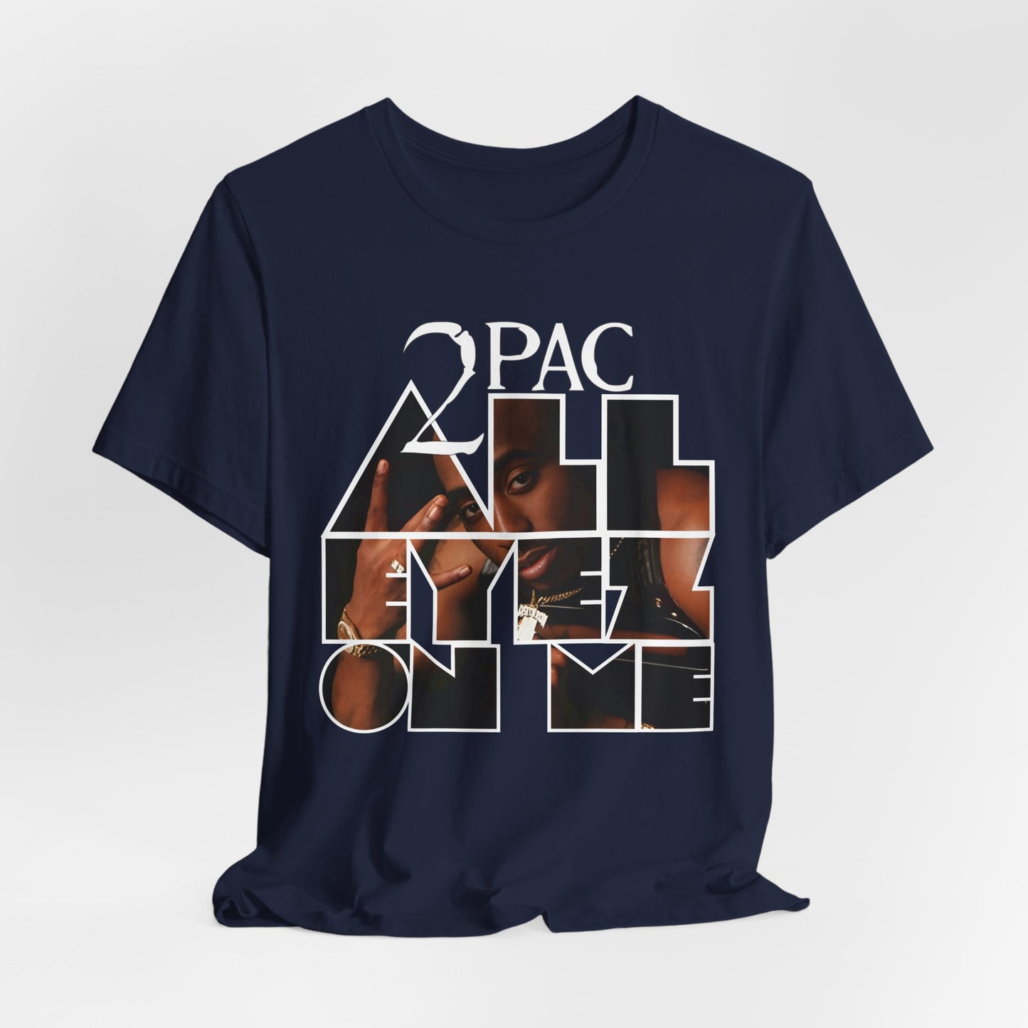2Pac All Eyez on Me Album Cover T-Shirt by CHOLONERD
