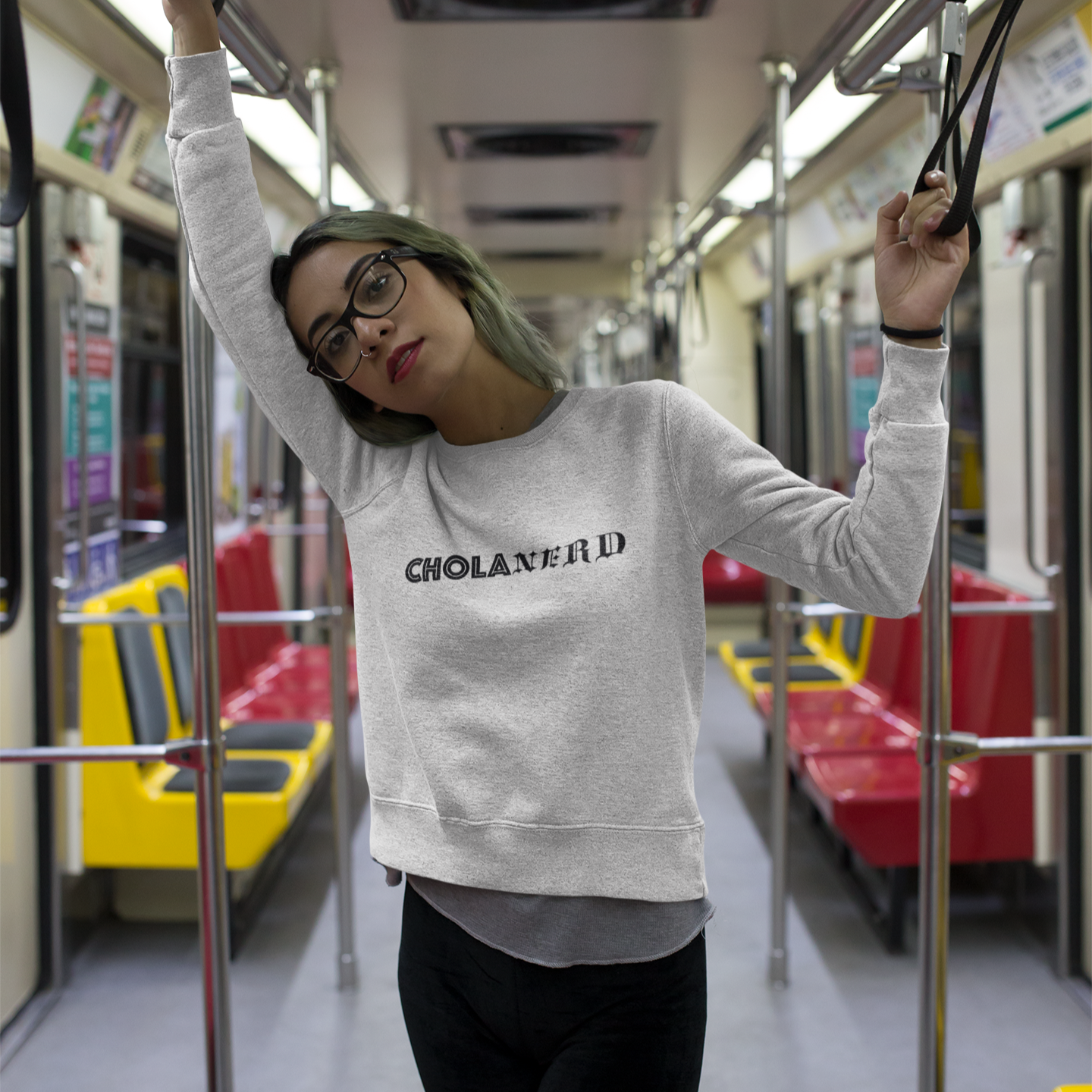 Flagship Chola Crewneck Sweatshirt by CholoNerd